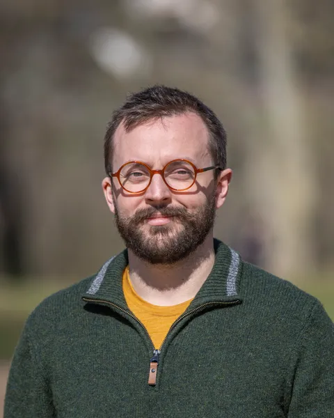 Portrait de Benoît Mathieu publié sur son site de campagne.